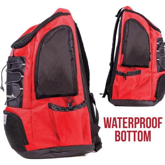 Swim Backpack - Swim Bag With Wet & Dry Compartments for Swimming, Beach,Camping - Picture 4 of 7